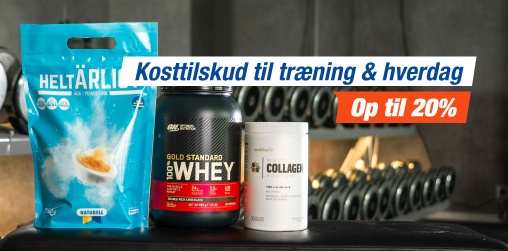 Kosttilskud - Op til 20 %